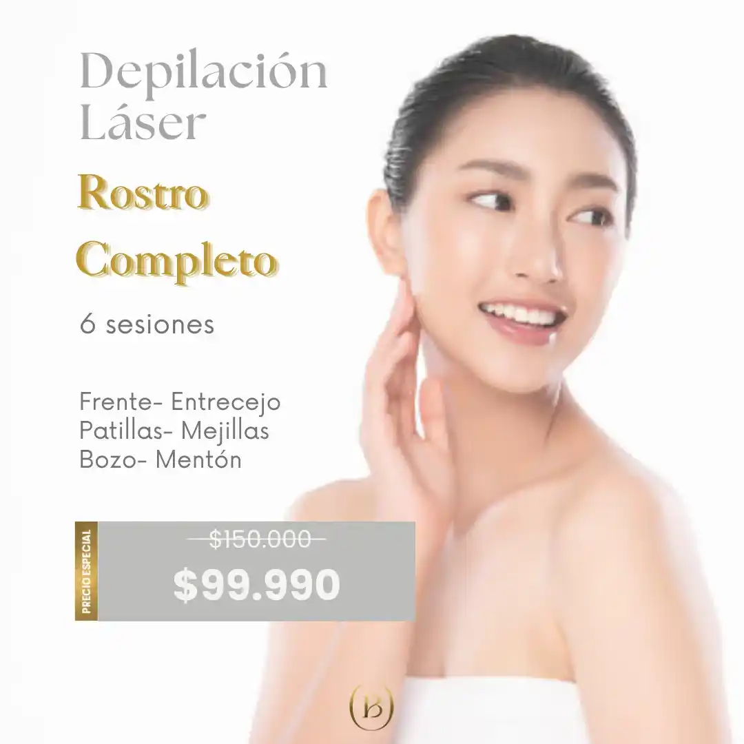 Depilacion Laser ROSTRO COMPLETO